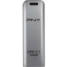 PNY 128 GB Minnepenner PNY USB 3.1 Elite Steel 128GB