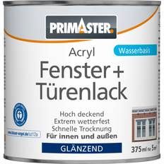 Für den Außenbereich - Grundierung Malerfarbe Primaster Primaster Acryl Fenster- Türenlack Weiß