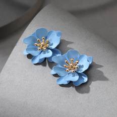 Children Earrings Shein Fashionable Flower Stud Earrings For Women