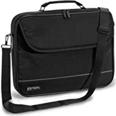 Compartimento para portátil/tableta - Cuero Bolsos para Computadora PEDEA FAIR 17.3 pulgadas pulgadas Maletín Negro