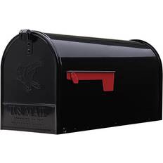 Letterboxes & Posts Gibraltar Architectural Mailboxes Elite Large Steel Post Mount Mailbox