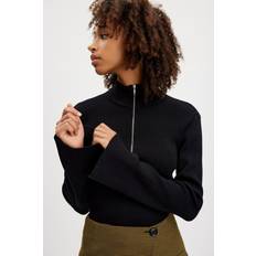 Gestuz Yasmiagz Zipper Blouse - Black