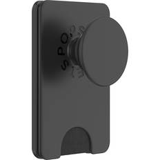 Phone Wallet with Expanding Grip and Adapter Ring for MagSafe