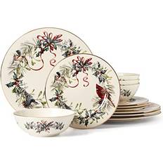 12 piece dinner set Lenox 894540 Greetings 12-Piece Dinner Set