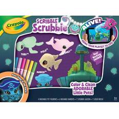 Play Set Crayola Scribble Scrubbie Pets Glow Deep Sea Lagoon