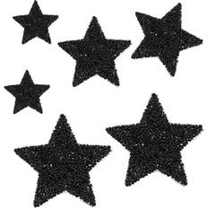 Shein Rhinestone Decor Star Shaped DIY Iron-on Patch 2pcs