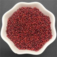 Hobbymaterial Shein 1pack Red Glass Bead DIY Jewelry Accessory