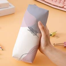 Shein Leaf Pattern Pencil Case 1pc