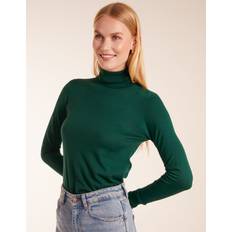 Green - Roll Neck Jumpers Blue Vanilla Roll Neck Jumper JADE