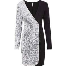 Bonprix Two Tone Sequin Dress