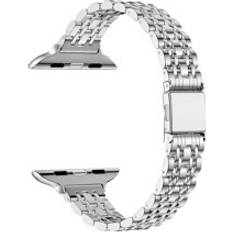 Steel Smartwatch Strap Shein Stainless Steel Watchband Compatible Apple Watch