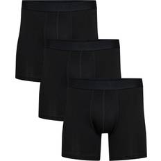 3PK BASE BAMBOO BOXER Sort