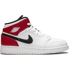 Kinderschuhe Nike Air Jordan 1 Mid Chicago GS - White/Black/Gym Red