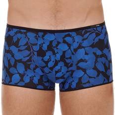 Hom Temptation Quentin Immersive Flowers Print Boxer Trunk - Blue/Black