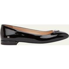 Prada Ballerinas Prada Patent Ballet Flats - Black