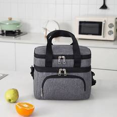 Cooler Bags on sale Shein Large Capacity Insulated Lunch Bag With Shoulder Strap