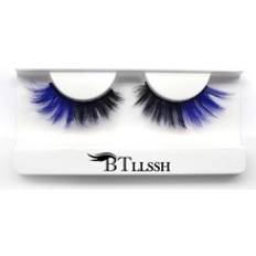 Multicolour False Eyelashes Shein 1pair Two Tone Cat Eye False Eyelashes