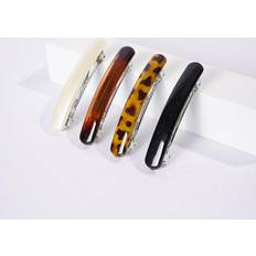 Hair Clips on sale Shein 4pcs Minimalist Spring Hair Clips Set
