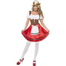 Oktoberfest Maskerad Dräkter & Kläder Smiffys Bavarian Wench Maskeraddräkt