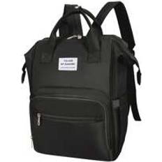Shein 1pc Baby Letter Patch Backpack Diaper Bag
