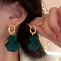 Smycken Shein Petal Tassel Drop Earrings