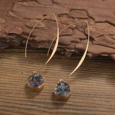 Smycken Shein Resin Geometric Drop Earrings