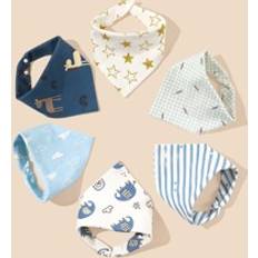 4pcs Baby Random Pattern Bib