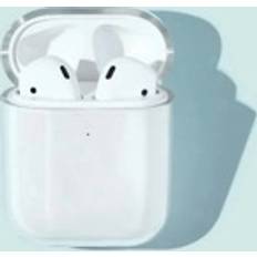 Shein 1pc Solid Clear AirPods Case