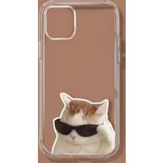 Cat phone Shein Cool Cat Clear Phone Case