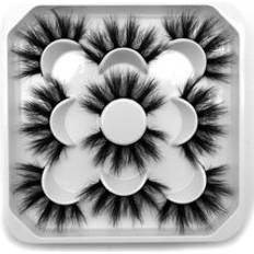 Shein 5pairs Volumized False Eyelashes