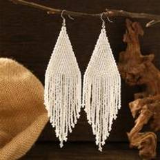 Smycken Shein Bead Tassel Drop Earrings