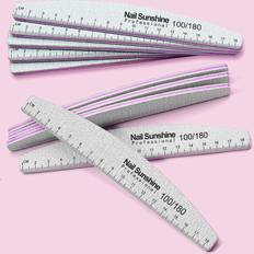 Shein 10pcs Double Sided Emery Board Washable - Acrylic