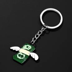 Shein Men Dollar Charm Keychain