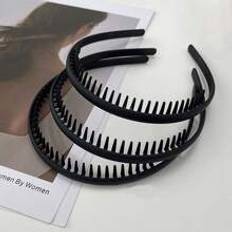 Shein 3pcs Solid Casual Headband For Daily Life