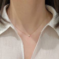 Smycken Shein Cubic Zirconia Decor Necklace