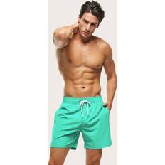 Shein Swimming Trunks Shein Manfinity Men Drawstring Waist Swim Trunks