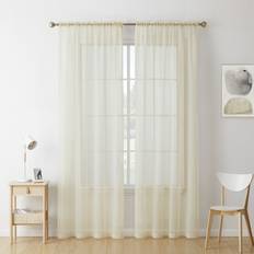 Gardiner & Tillbehör Shein 1 Panel Voile Window Treatment