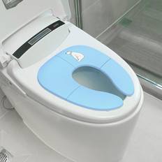 Blue Toilet Trainers Shein Baby Folding Travel Potty Seat