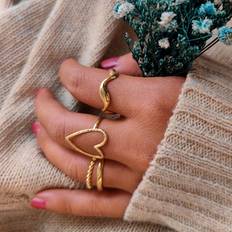 Shein Heart Decor Ring Valentines - Mom Mother/Mother's Day