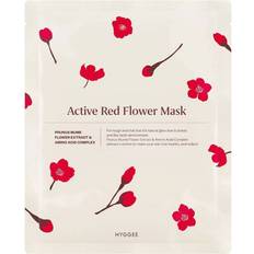 Active Red Flower Mask