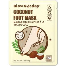 Nourishing Foot Masks SlowSunday SlowSunday Coconut Foot Mask 1 pair feet,remove dead