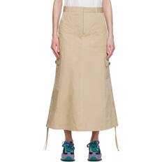 Beige - Midi Skirts Marc Jacobs The Cargo Midi Skirt - Beige