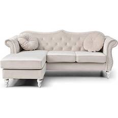Glory Furniture Hollywood Sofa 81" 2 Seater