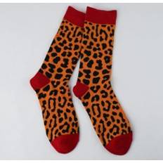 Leopard Socks Shein Leopard Pattern Crew Socks