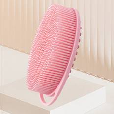 1pc Pink Body Bath Shower Scrubber Loofah Brush