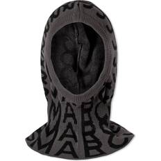 Hombre - Lana Pasamontañas Marc Jacobs The Monogram Balaclava - Black/Charcoal