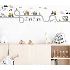 Shein Car Pattern Wall Sticker 1pc
