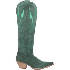 Green - Women Riding Shoes Dingo Thunder Road W - Green