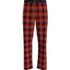 Rosso - Uomo Pigiama Tommy Hilfiger Flannel Pajama Bottom - Red