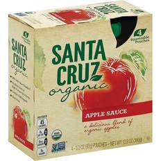 USDA Organic Sauces Santa Cruz Organic Apple Sauce 90.72g 4pcs